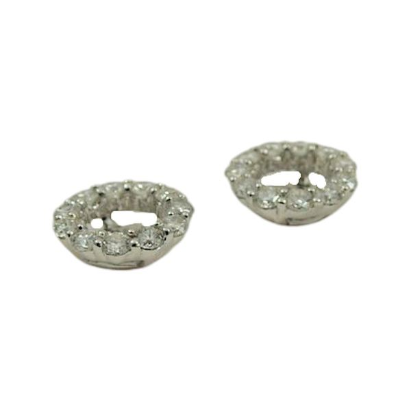 Diamond Earring Jackets Image 2 Joint Venture Jewelry Cary, NC