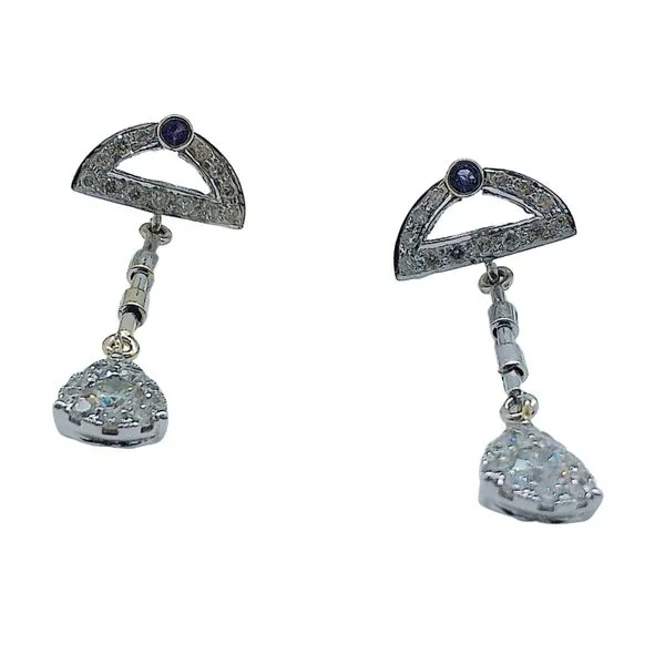 Diamond Drop Earrings Joint Venture Jewelry Cary, NC
