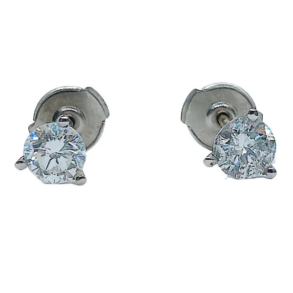 Diamond Stud Earrings Image 2 Joint Venture Jewelry Cary, NC