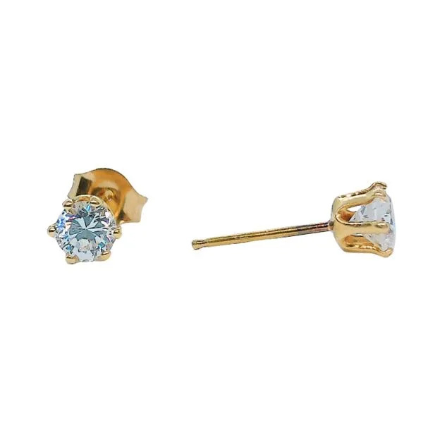 Diamond Stud Earrings Image 2 Joint Venture Jewelry Cary, NC