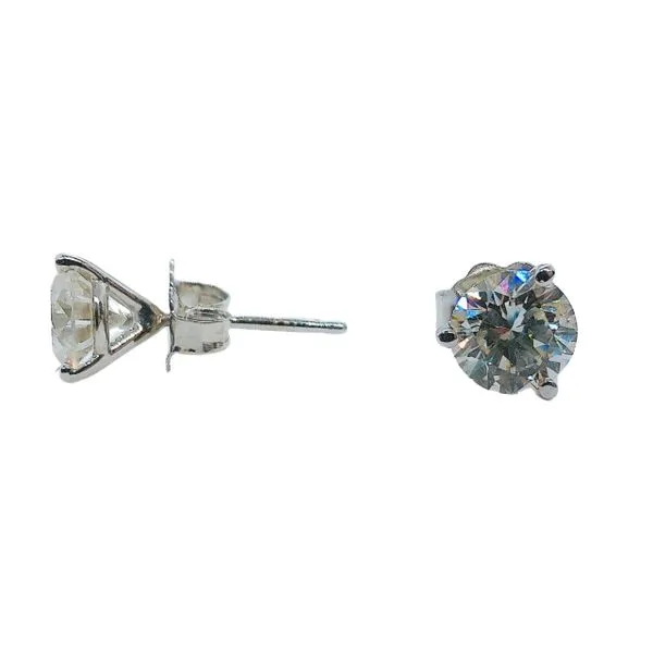 Diamond Stud Earrings Image 2 Joint Venture Jewelry Cary, NC