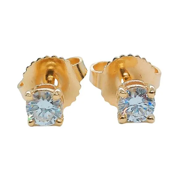 Tiffany and Co Diamond Stud Earrings Joint Venture Jewelry Cary, NC