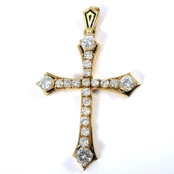 Diamond Cross Pendant Joint Venture Jewelry Cary, NC