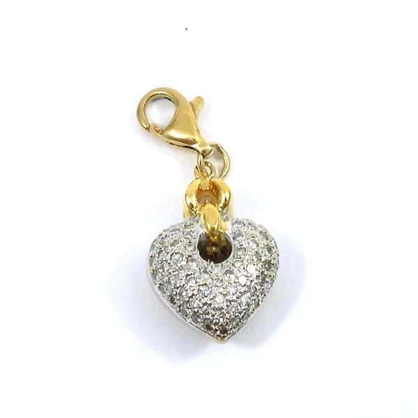 Diamond Heart Charm Joint Venture Jewelry Cary, NC