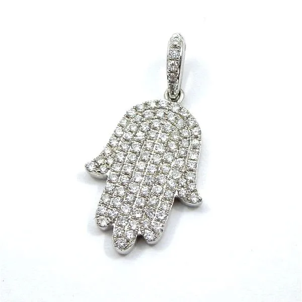 Diamond Hamsa Pendant Joint Venture Jewelry Cary, NC