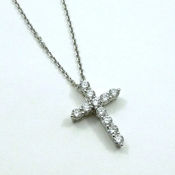 Diamond Cross Necklace Joint Venture Jewelry Cary, NC