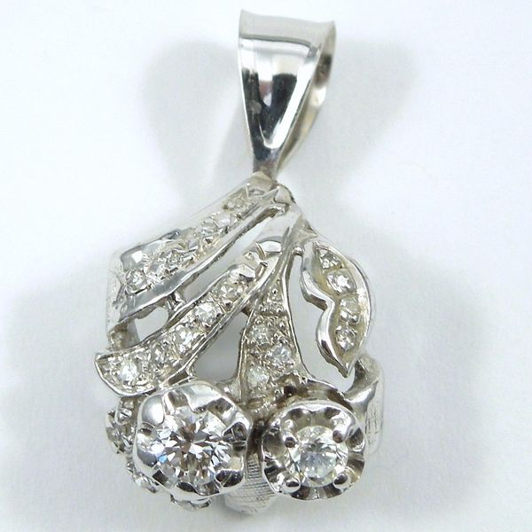 Vintage Diamond Pendant Joint Venture Jewelry Cary, NC