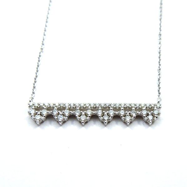 Diamond Bar Necklace Joint Venture Jewelry Cary, NC