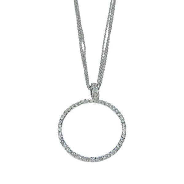 Diamond Circle Pendant Joint Venture Jewelry Cary, NC