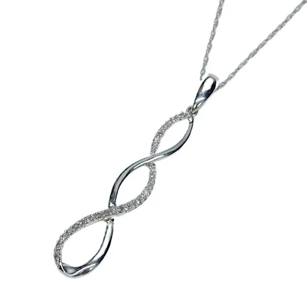 Diamond Twist Necklace Joint Venture Jewelry Cary, NC