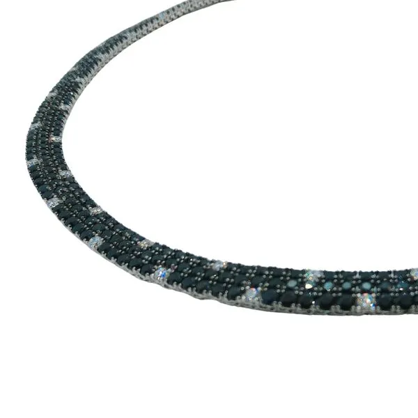 Roberto Coin Black Sapphire Choker Necklace Image 2 Joint Venture Jewelry Cary, NC