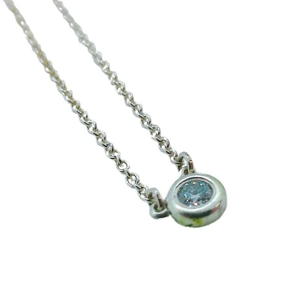 Tiffany and Co Small Diamond Necklace Image 2 Joint Venture Jewelry Cary, NC