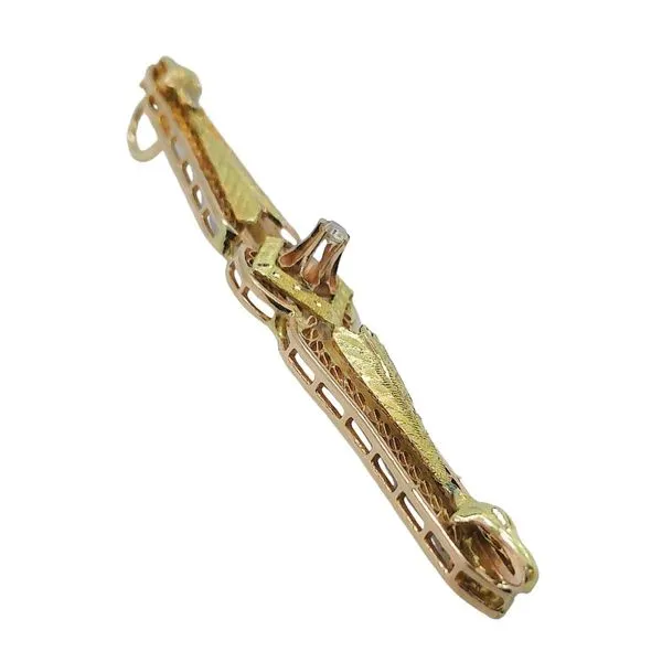 Vintage Bar Pin Pendant Image 3 Joint Venture Jewelry Cary, NC