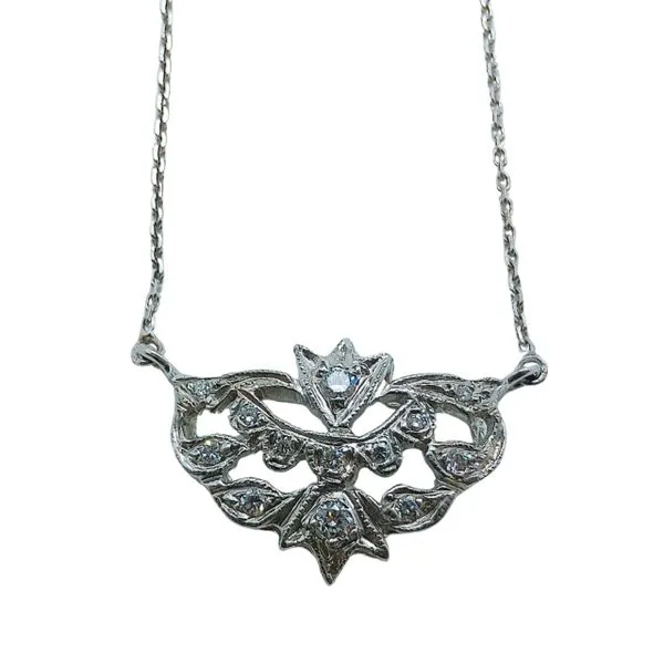 Vintage Diamond Necklace Joint Venture Jewelry Cary, NC