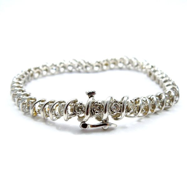 Diamond Line Bracelet Image 3 Joint Venture Jewelry Cary, NC