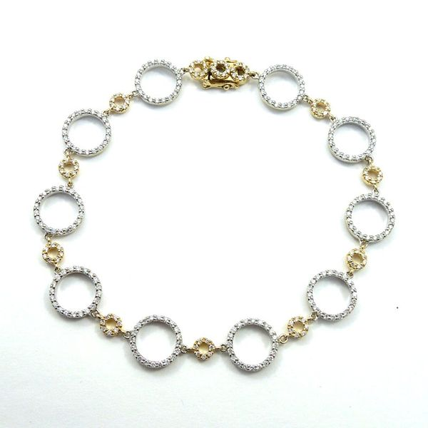 Circular Diamond Bracelet Joint Venture Jewelry Cary, NC