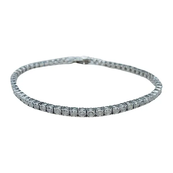 Diamond Line Bracelet Image 2 Joint Venture Jewelry Cary, NC