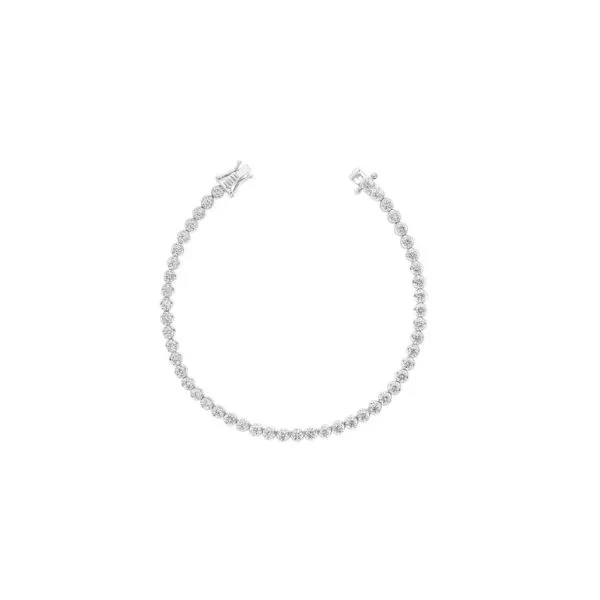 Three Carat Diamond Tennis Bracelet Image 2 Joint Venture Jewelry Cary, NC
