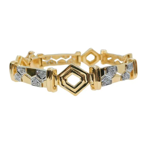 Rectangular Diamond Bracelet similar item image