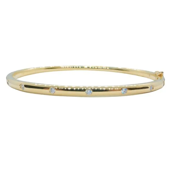 Diamond Bangle Bracelet Image 2 Joint Venture Jewelry Cary, NC