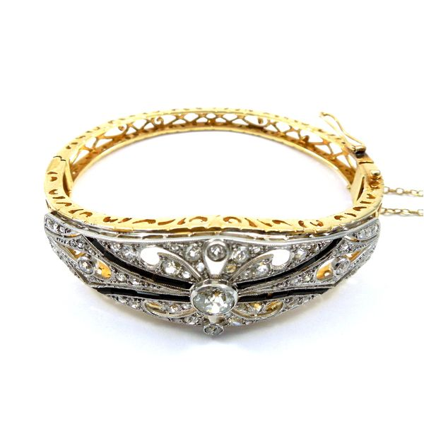 Vintage Diamond and Sapphire Bracelet 001-171-00041 Cary | Joint ...