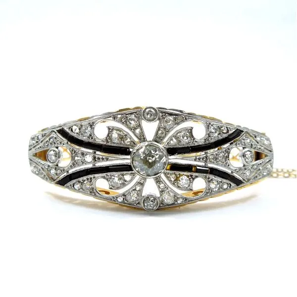 Vintage Diamond and Sapphire Bracelet Joint Venture Jewelry Cary, NC