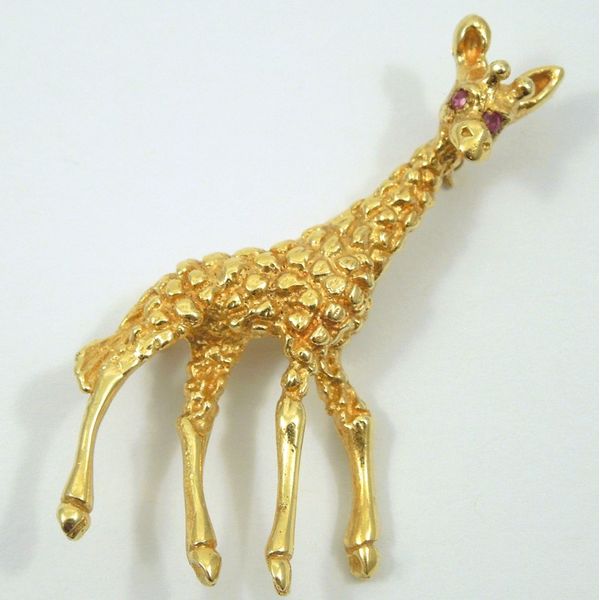 Giraffe Pin Joint Venture Jewelry Cary, NC