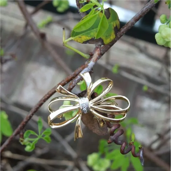 Bow Pin Image 2 Joint Venture Jewelry Cary, NC