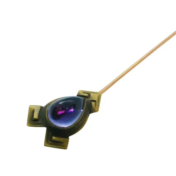 Vintage Amethyst Stick Pin Image 2 Joint Venture Jewelry Cary, NC