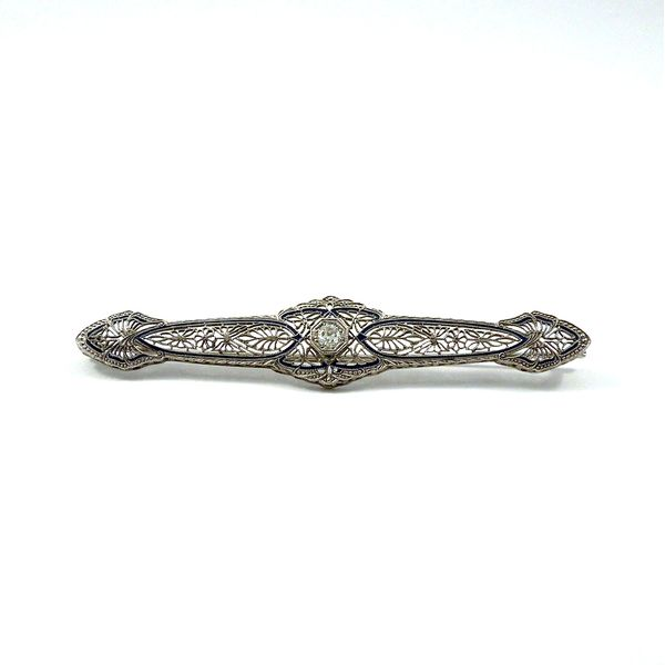 Vintage Filigree Diamond Pin Joint Venture Jewelry Cary, NC