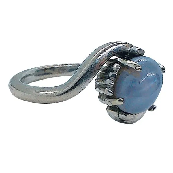 Star Sapphire Bypass Ring Image 2 Joint Venture Jewelry Cary, NC