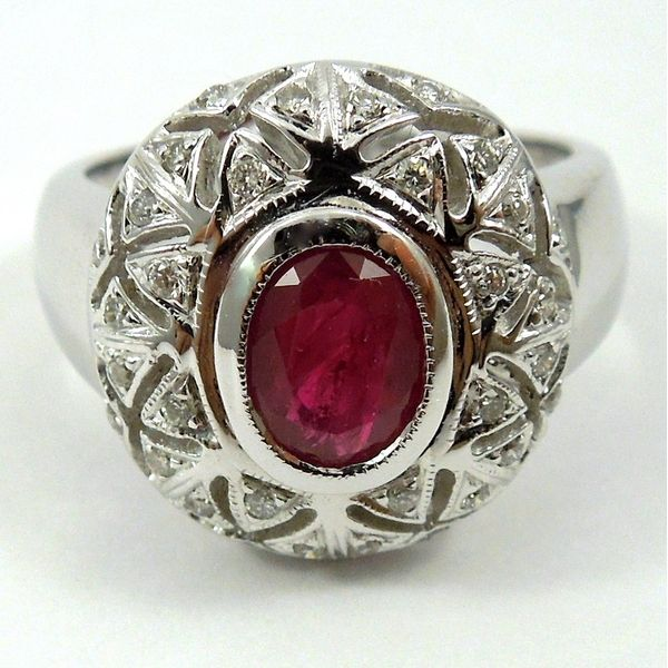 Ruby & Diamond Ring Joint Venture Jewelry Cary, NC