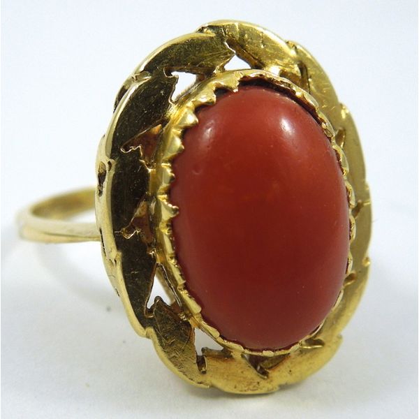 Coral Ring Joint Venture Jewelry Cary, NC