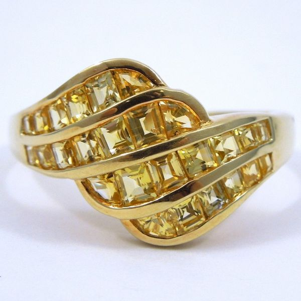 Yellow Sapphire Ring Joint Venture Jewelry Cary, NC