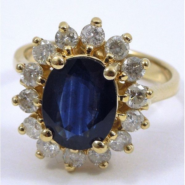 Sapphire & Diamond Ring Joint Venture Jewelry Cary, NC