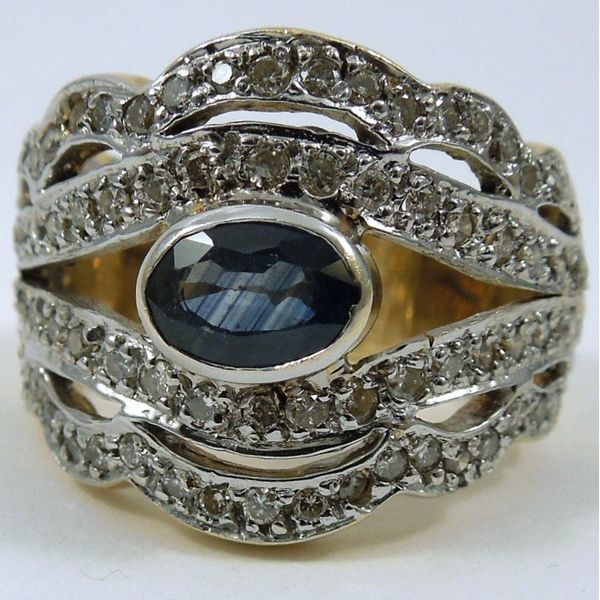 Sapphire & Diamond Ring Joint Venture Jewelry Cary, NC