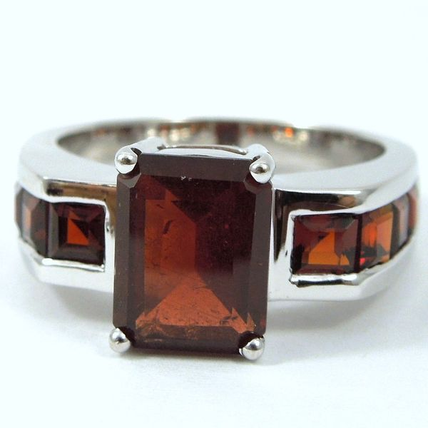 Garnet Ring Joint Venture Jewelry Cary, NC