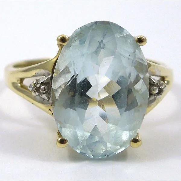 Aquamarine Ring Joint Venture Jewelry Cary, NC