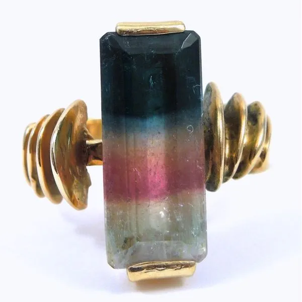 Watermelon Tourmaline Ring Joint Venture Jewelry Cary, NC