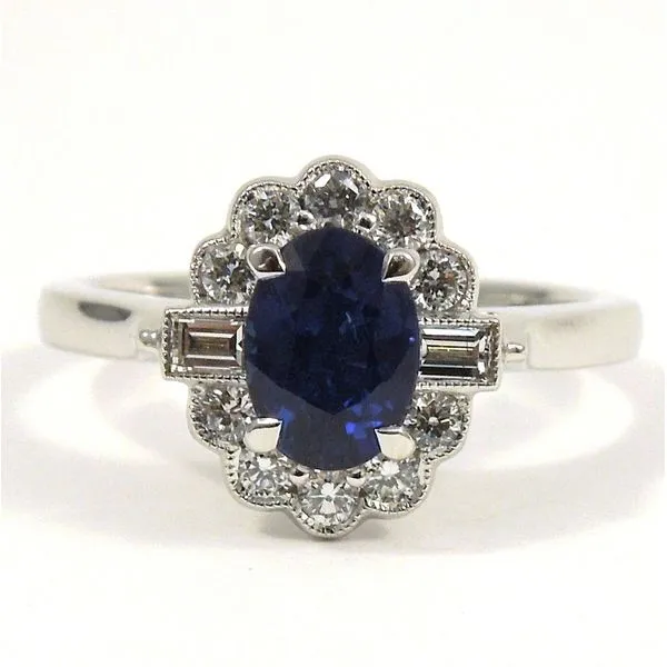 Sapphire & Diamond Ring Joint Venture Jewelry Cary, NC