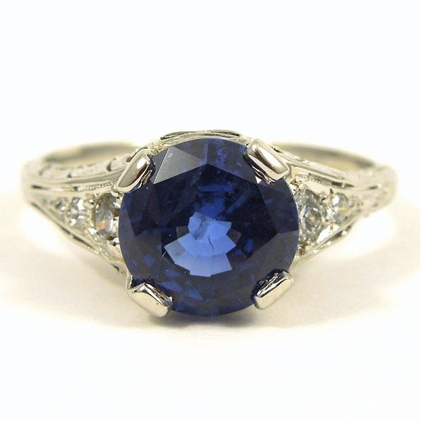 Sapphire Engagement Ring Joint Venture Jewelry Cary, NC