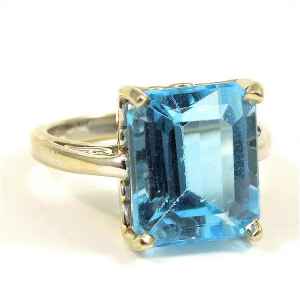 Blue Topaz Ring Joint Venture Jewelry Cary, NC