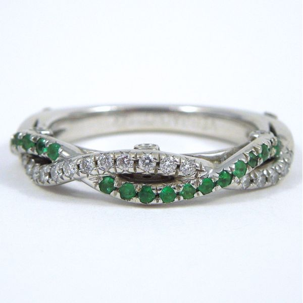Verrago Emerald Engagement Set Image 3 Joint Venture Jewelry Cary, NC
