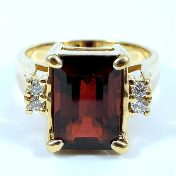 Garnet Ring Joint Venture Jewelry Cary, NC