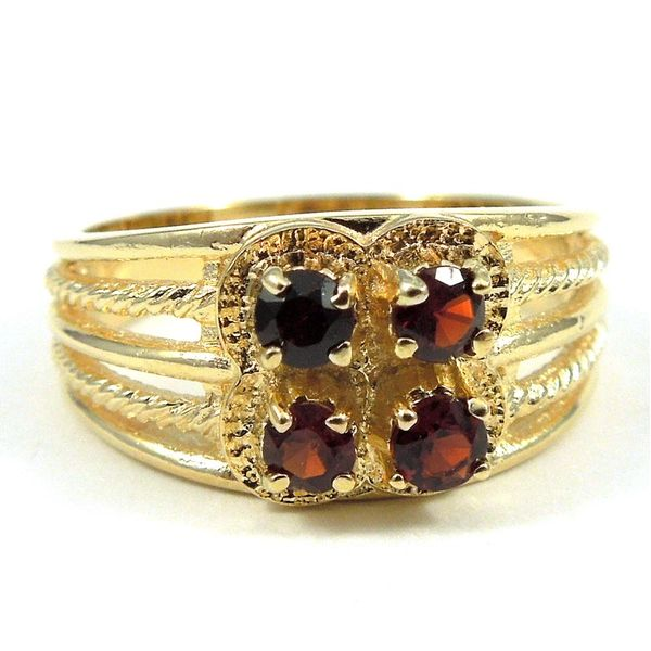 Four Stone Garnet Ring Joint Venture Jewelry Cary, NC