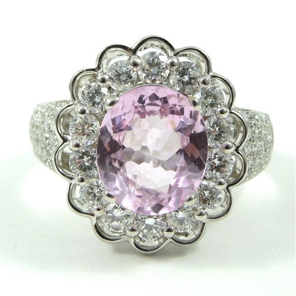 Padparadscha Pink Sapphire Ring Joint Venture Jewelry Cary, NC