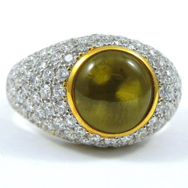 Cats Eye Chrysoberyl Ring Joint Venture Jewelry Cary, NC