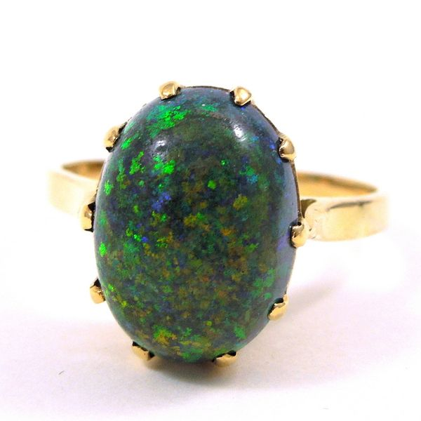 Black Opal Ring 001-200-01902 - Colored Stone Rings | Joint Venture ...