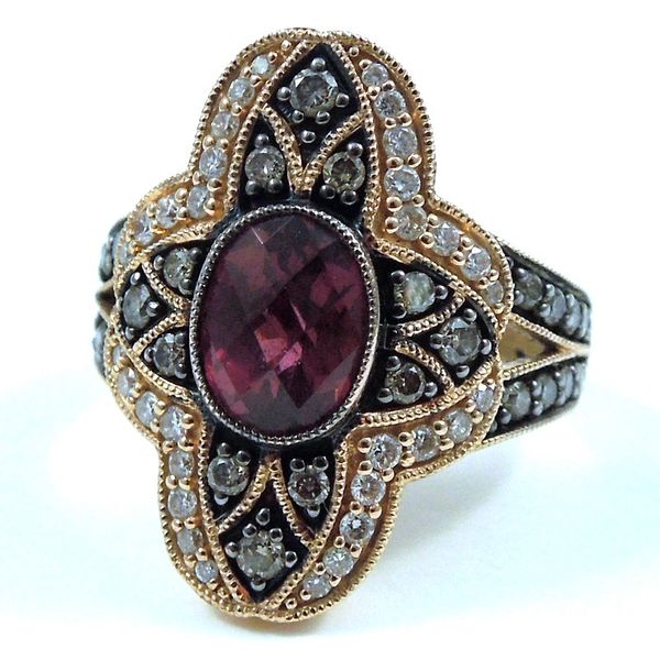 Le Vian Garnet & Diamond Ring Joint Venture Jewelry Cary, NC