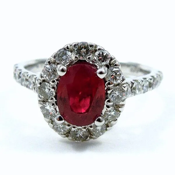 Ruby & Diamond Ring Joint Venture Jewelry Cary, NC